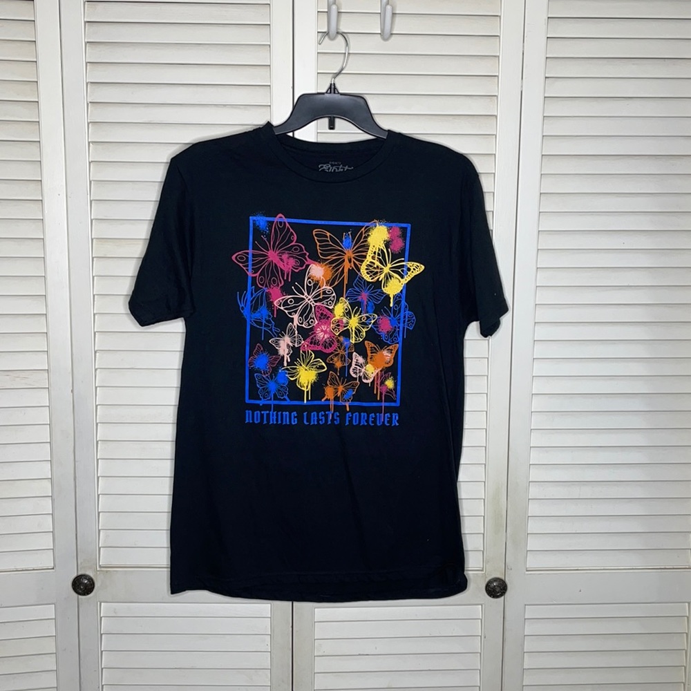 Butterfly “nothing last forever” tshirt
